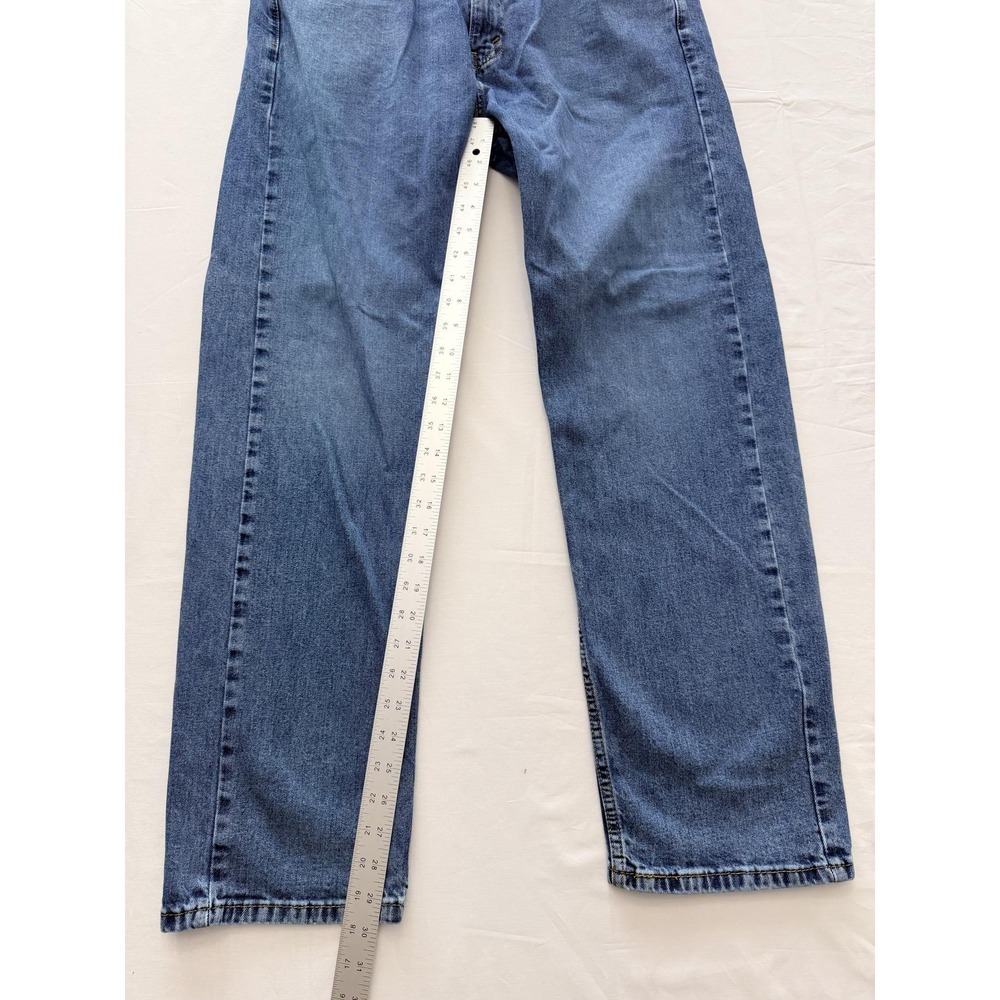 Levi's Jeans Mens 36x32 Blue Medium Wash Regular Straight Denim Pants Casual - Picture 3 of 10